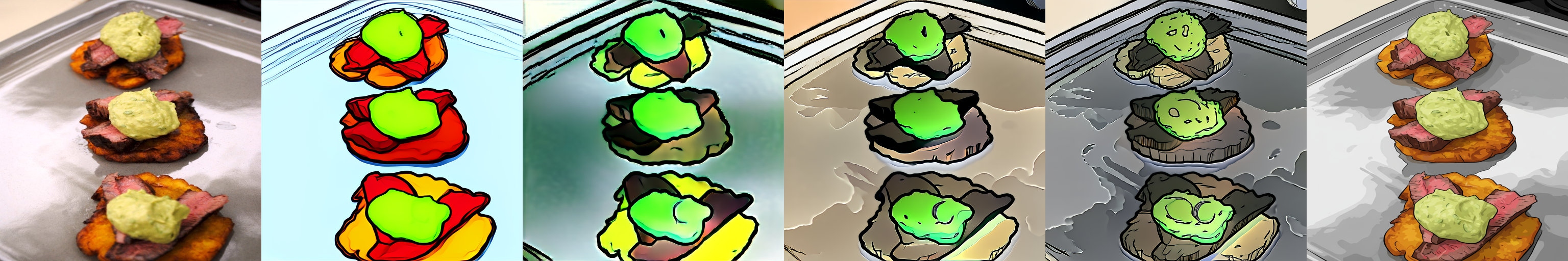 Additional DMDR qualitative comparison under the same prompt and 2-step setting